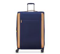 Delsey Paris Montmartre 3 4 wheels Trolley 83 cm with expansion pleat blue
