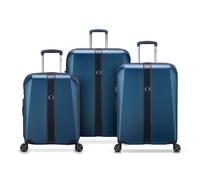 Delsey Paris Promenade Hard 2.0 4 wheels Suitcase set 3-piece blue