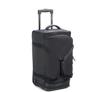 DELSEY Paris Raspail Rolling Wheeled Duffle Bag, Black, Carry-On, Raspail Rolling Wheeled Duffle Bag