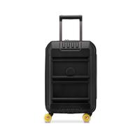 DELSEY Paris REMPART 2.0 Rigid Expandable Cabin Suitcase, Black, S