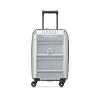 DELSEY Paris REMPART 2.0 Rigid Expandable Cabin Suitcase, Grey, S