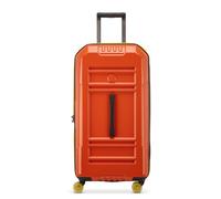 DELSEY Paris REMPART 2.0 Rigid Expandable Cabin Suitcase, Yellow, XXL, Sturdy and stylish