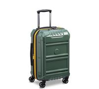 DELSEY PARIS Rempart Hardside Expandable Luggage with Spinner Wheels, Army Green, Carry-On 19 Inch, Rempart Hardside Expandable Luggage with Spinner Wheels