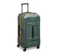 DELSEY PARIS Rempart Hardside Expandable Luggage with Spinner Wheels, Army Green, Checked Medium Trunk 26 Inch, Rempart Hardside Expandable Luggage with Spinner Wheels