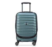 Delsey Paris Shadow 5.0 4 wheels Cabin suitcase 55 cm Laptop compartment Expandable green