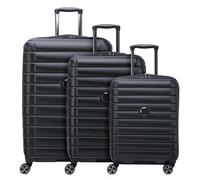 Delsey Paris Shadow 5.0 4 wheels Suitcase set 3-piece black