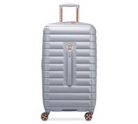 Delsey Paris Shadow 5.0 4 wheels Trolley 75 cm silver colored