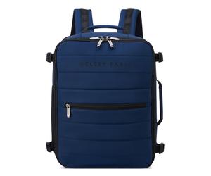 Delsey Paris Shadow 5.0 Business backpack RFID protection 40 cm Laptop compartment blue