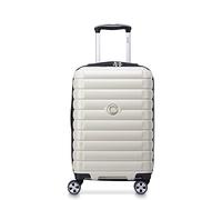 DELSEY PARIS - Shadow 5.0 - Hard-Shell Cabin Suitcase 55 cm x 35 cm x 25 cm - 38 L - S - Ivory