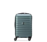 55cm 4 Wheel Expandable Carry On Suitcase - Shadow Green Twill