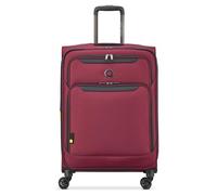 DELSEY Paris Sky Max 2.0 Duffle Carry-on Bag, Burgundy, Checked-Medium, 24 Inch, Sky Max Softside Expandable Luggage with Spinner Wheels