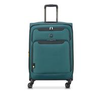 DELSEY Paris Sky Max 2.0 Duffle Carry-on Bag, Teal Blue, Checked-Medium, 24 Inch, Sky Max Softside Expandable Luggage with Spinner Wheels