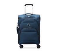 DELSEY PARIS Sky Max 2.0 Softside Expandable Luggage with Spinner Wheels, Blue, Carry-on 21 Inch, Sky Max 2.0 Softside Expandable Luggage with Spinner Wheels