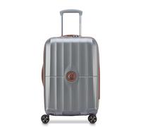 DELSEY PARIS St. Tropez 21" Expandable Carry-On Spinner, Platinum, Checked-Medium 24 Inch, St. Tropez Hardside Expandable Luggage with Spinner Wheels