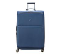 Delsey Paris Turenne Soft 4 wheels Trolley 83 cm with expansion pleat blue