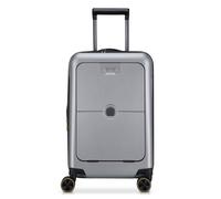 Delsey Paris Turenne 2.0 4 wheels Cabin trolley 55 cm Laptop compartment silver colored