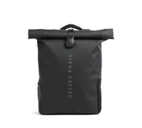 Backpack Delsey Turenne Soft ROLLTOP Noir 46x40x14 cm