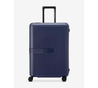 Delsey Paris x Benetton Colour Block Hardside Suitcase 73L Dark Blue