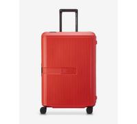 Delsey Paris x Benetton Colour Block Hardside Suitcase 73L Red
