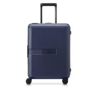 Delsey Paris x United Colors of Benetton Color Block Hardside 4-wheel cabin trolley 55 cm blue