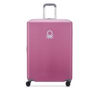 Delsey Paris x United Colors of Benetton UCB Hardside 4-wheel trolley 76 cm pink