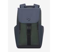 Delsey Securflap 20L Backpack Dark Blue Green