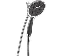 Delta 4-Spray In2ition 2-in-1 Hand Held Shower Head with Hose, Chrome 58467
