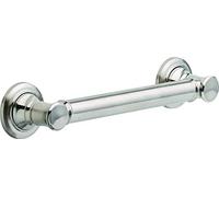 Delta 41612-SS Traditional Decorative Grab Bar, Brilliance Stainless, 12 Inch