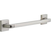 Delta 41918-SS Modern Angular Decorative ADA 18 in. x 1.25 in. Bathroom Hand Rail Handrails Grab Rails, Stainless