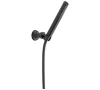 Delta 55085-BL Grail Premium Single-Setting Adjustable Wall Mount Hand Shower, Matte Black