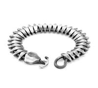 Delta Anchor Maxi Silver Chain Bracelet ANCHOR & CREW Silver 21cm