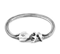 Delta Anchor Silver Chain Bracelet ANCHOR & CREW Silver 21cm