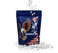 Delta Armory EAGLE Airsoft BBs 6mm Precision Pellets - High Polish Ammo for CQB, Pistols, AEG & Sniper Rifles - 0.20g / 0.23g / 0.25g / 0.28g / 0.30g - Standard BBS