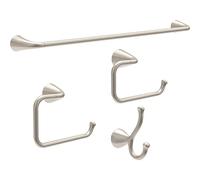 Delta ARV64-DN Arvo 4 Piece Bath Hardware Kit, SpotShield Brushed Nickel