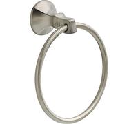 Delta Ashlyn (1-Pack) Hand Towel Holder Brilliance Stainless Steel Towel Racks for Bathroom Wall Round Towel Ring Holder for Bath Towel Hanger for Kitchen, Bathroom Accessories 76446-SS