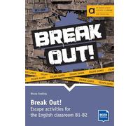 DELTA Break Out! B1-B2 - Hybrid Edition allango: Escape activities for the English classroom B1-B2. Teacher's Book with digital extras including allango licence key (36 months)