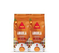 Delta Cafés Angola Whole Bean Coffee 1kg - Arabica & Robusta Espresso Beans, Intensity 14, Vanilla & Burnt Sugar Notes, Full-Bodied Coffee (Pack of 2)