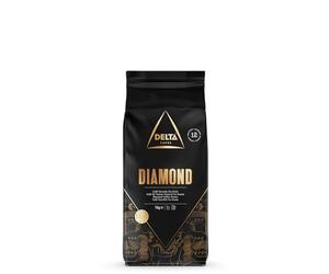 Delta Cafés - Coffee in Diamond Bean - 1 kg - Intensity 12 - Blend of Arabica Roasted Coffee Beans and Robusta - Very Aromatic with Notes of Roasted Nuts