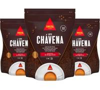 Delta Cafés Lote Chávena Ground Coffee 250g - Arabica & Robusta Blend, Smooth Medium Roast Espresso Coffee with Chocolate, Malt & Hazelnut Notes (Pack of 3)