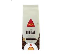 Delta Cafés Ritual Whole Bean Coffee 500g - Arabica & Robusta Espresso Beans, Red Fruit & Chocolate Notes, Full-Bodied Portuguese Coffee
