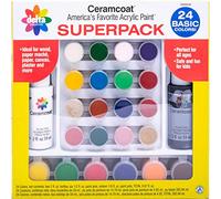 Delta CERMACOAT Paint Set Basics 24P, Multi, One Size