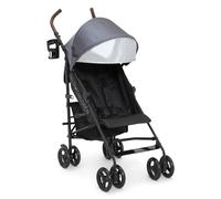 Delta Children 365 Plus Lightweight Travel Stroller with Compact Fold, Iron