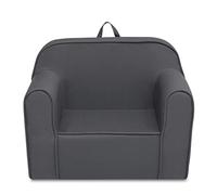 Delta Children Cozee Chair, Dark Grey Pantone- Age 18 Months and Up