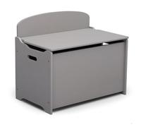 Delta Children MySize Deluxe Toy Box - Greenguard Gold Certified, Grey