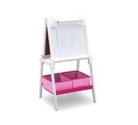 Delta Children Painted Wood Double Sided Easel - White