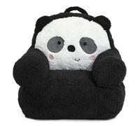 Delta Children Panda Cozee Buddy Chair, Black/White