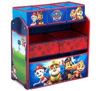Delta Children, Paw Patrol 6-Bin Toy Storage Organiser, Large