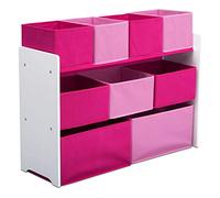Delta Children Pink 9 Multi-Bin Storage Organizer