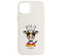 Delta Colorado USA Funny Cow Cartoon Design Case for iPhone 14 Plus