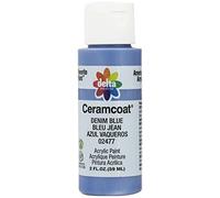 Delta Creative Ceramcoat Acrylic Paint in Assorted Colors (2 Ounce), 02477 Denim Blue
